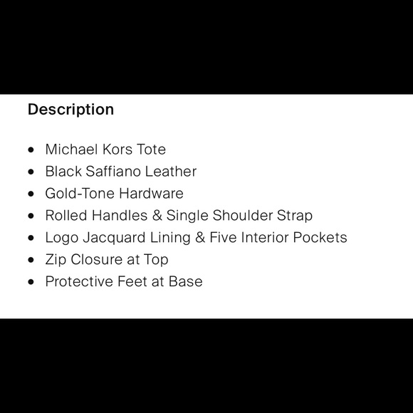 Michael Kors Saffiano Leather tote bag - Picture 8 of 9